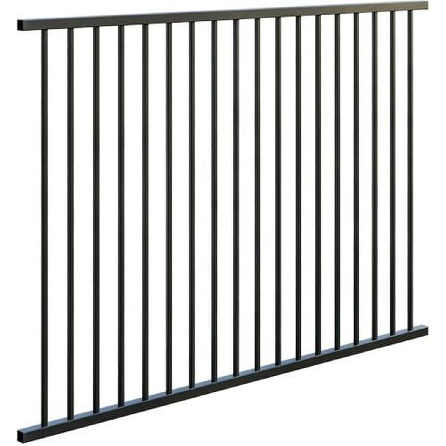 Nexus Fence Panel H: 1500mm, W: 2250mm Black
