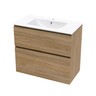 Double Drawer Floor Standing Vanity 900mm Baroque