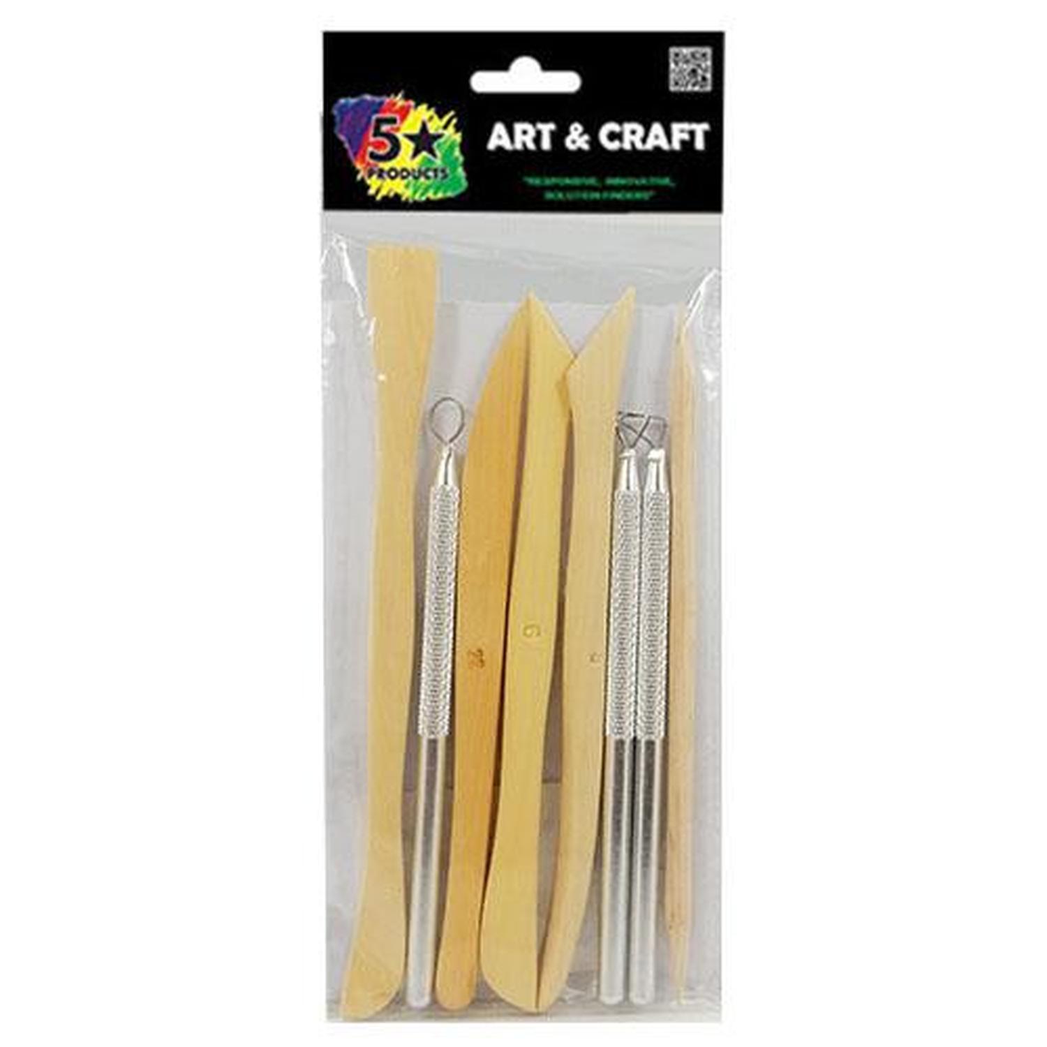 Clay Modelling Tools set of 8