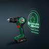 Cordless Brushless 4pc Power Tool Combo Kit