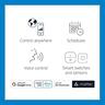 Smart Bulb Clear 470 Lumens A60 E27 Filament 6.3 Watt RGB