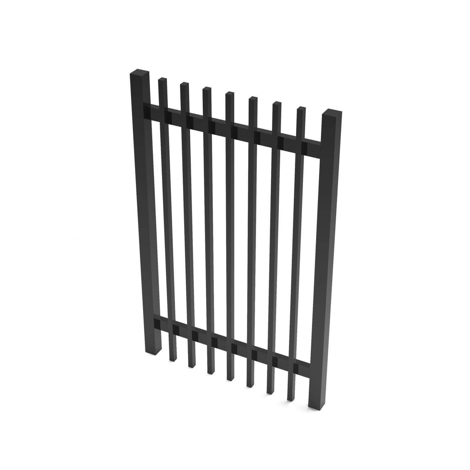 Gate for Fence W: 1250mm H: 1500mm Ebony