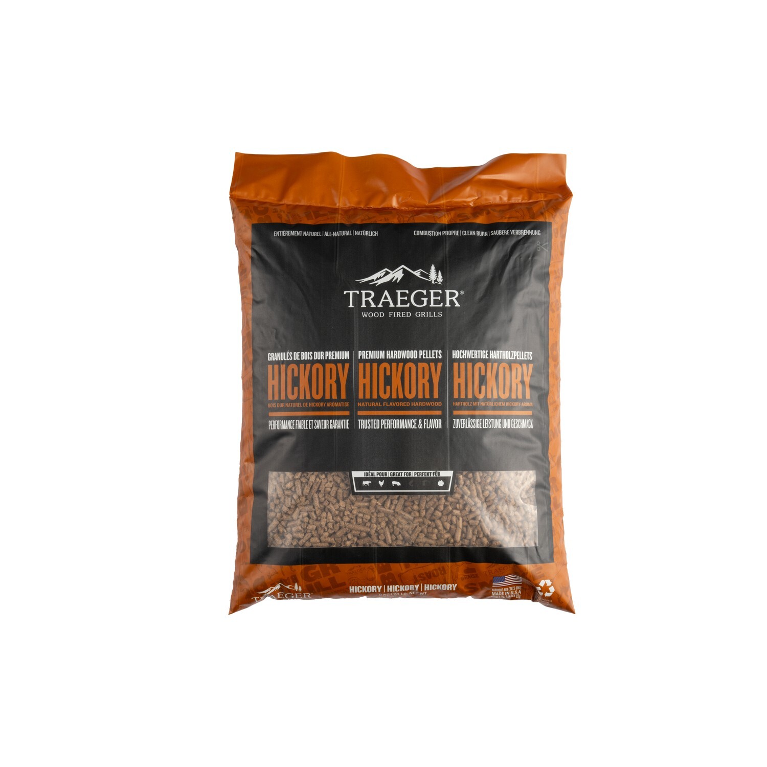 Hickory Hardwood Pellets