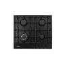 Gas Cooktop 60cm, 4 Burner Matt Black