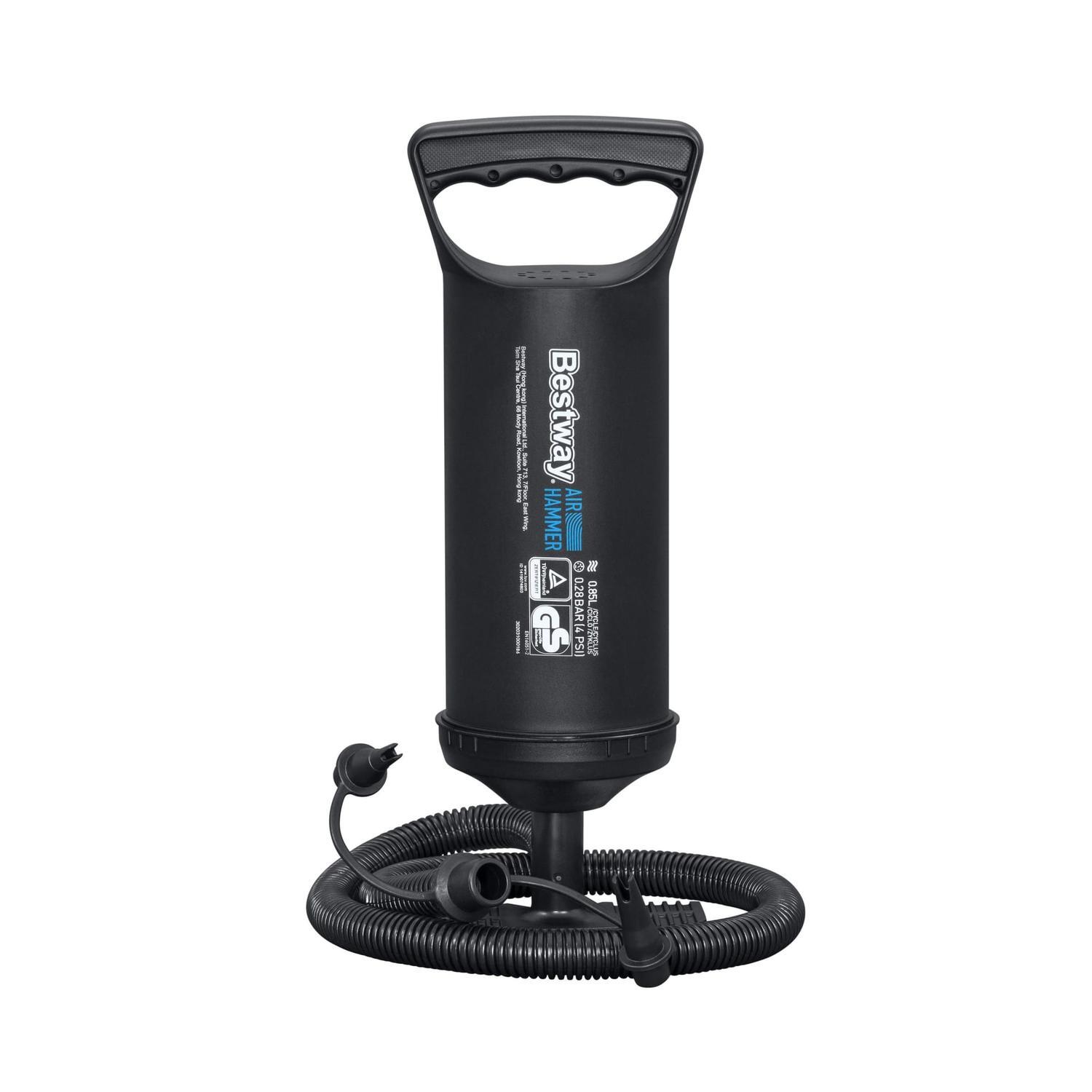 Air Hammer ™ 850 Manual Air Pump 30cm (12 Inches) Black