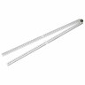 1 Metre Folding Rule 1m White