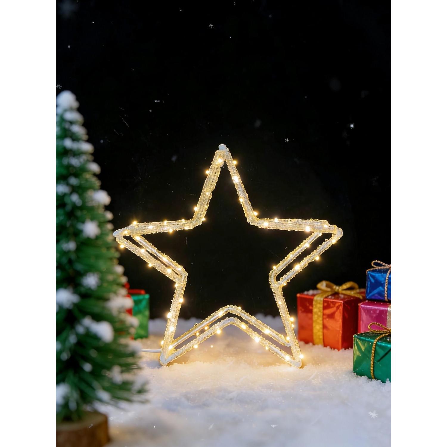 Twinkling Star Light 30cm Warm White