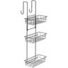 Shower Caddy H:695mm, W:260mm, D:130mm Black
