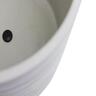Indoor Stone Pot 20cm White