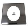 Angled Ceiling Plate 40° Degrees Polished Stainless Steel