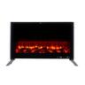 Flame Effect Convector Heater 2000W Black Flame Effect Convector Heater 2000W Black