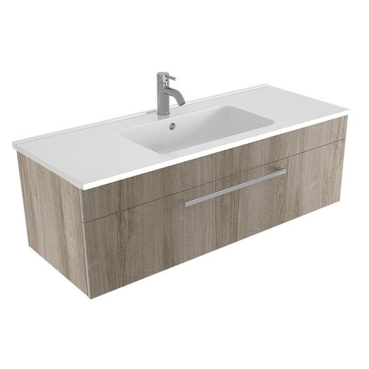 Wall Vanity 1200mm Walnut