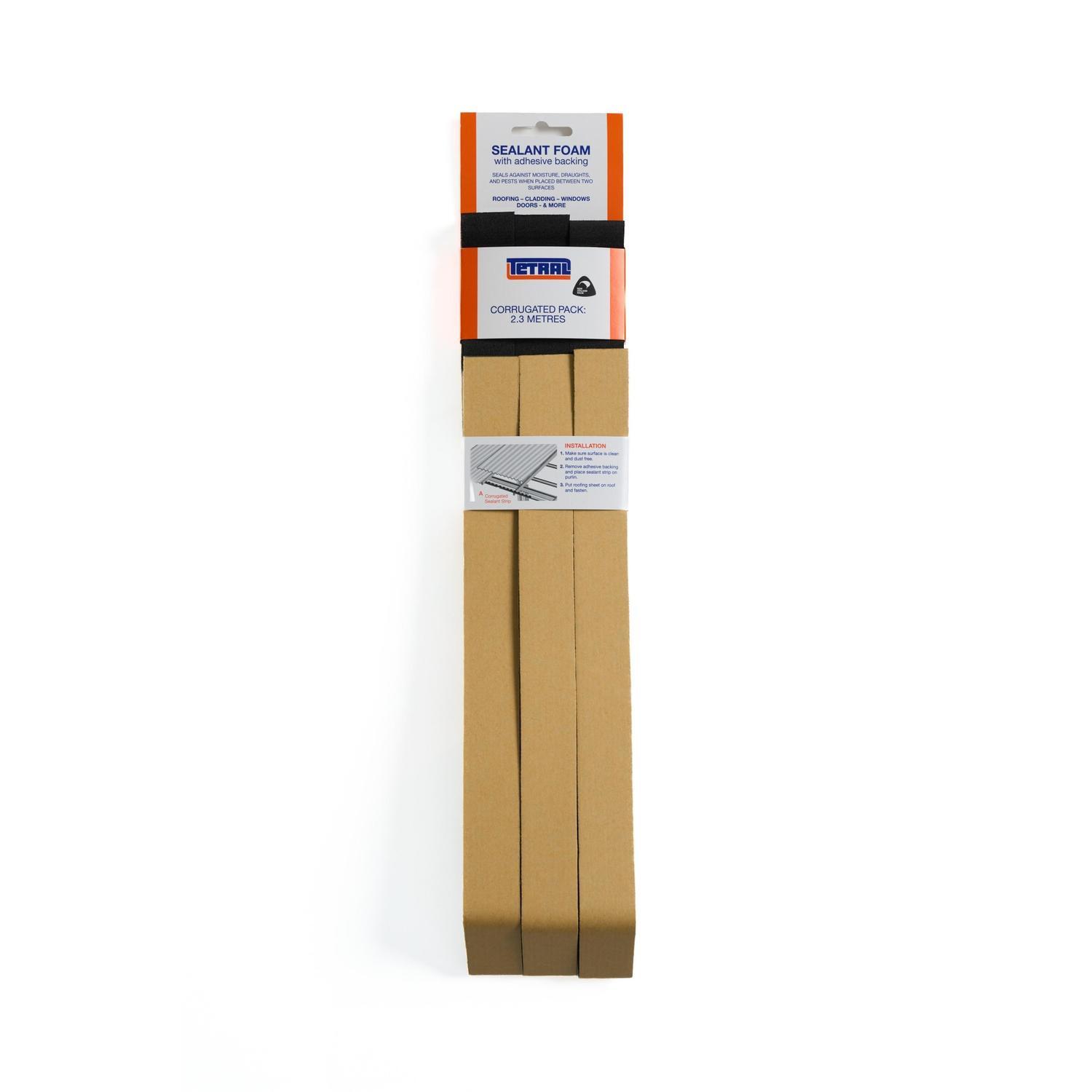 Corrugated Foam 2.3 m Black