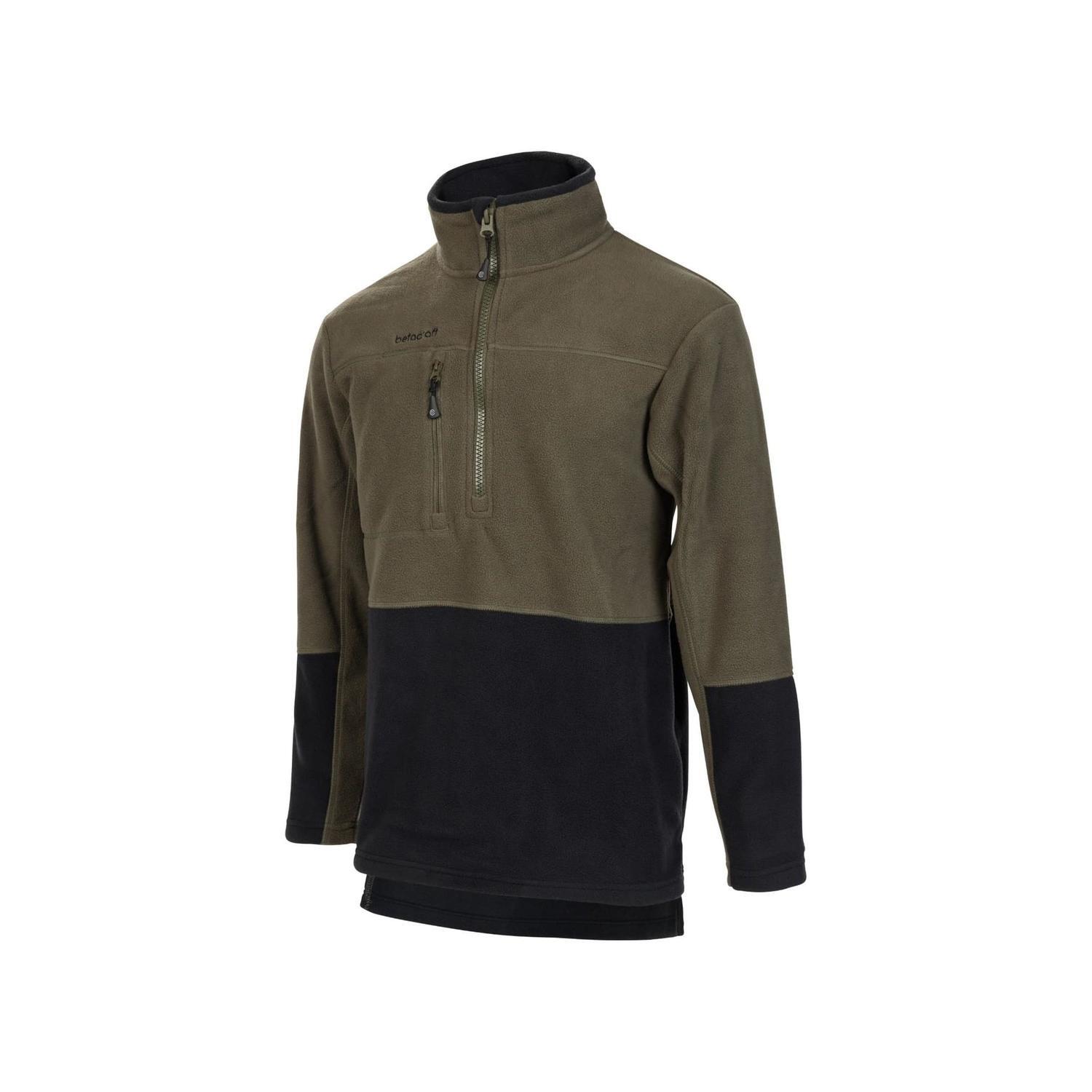 Halfzip Fleece Top 2X Khaki