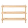 Shoe Rack 3-Tier H: 495 mm, W: 740 mm, D: 260 mm Pine