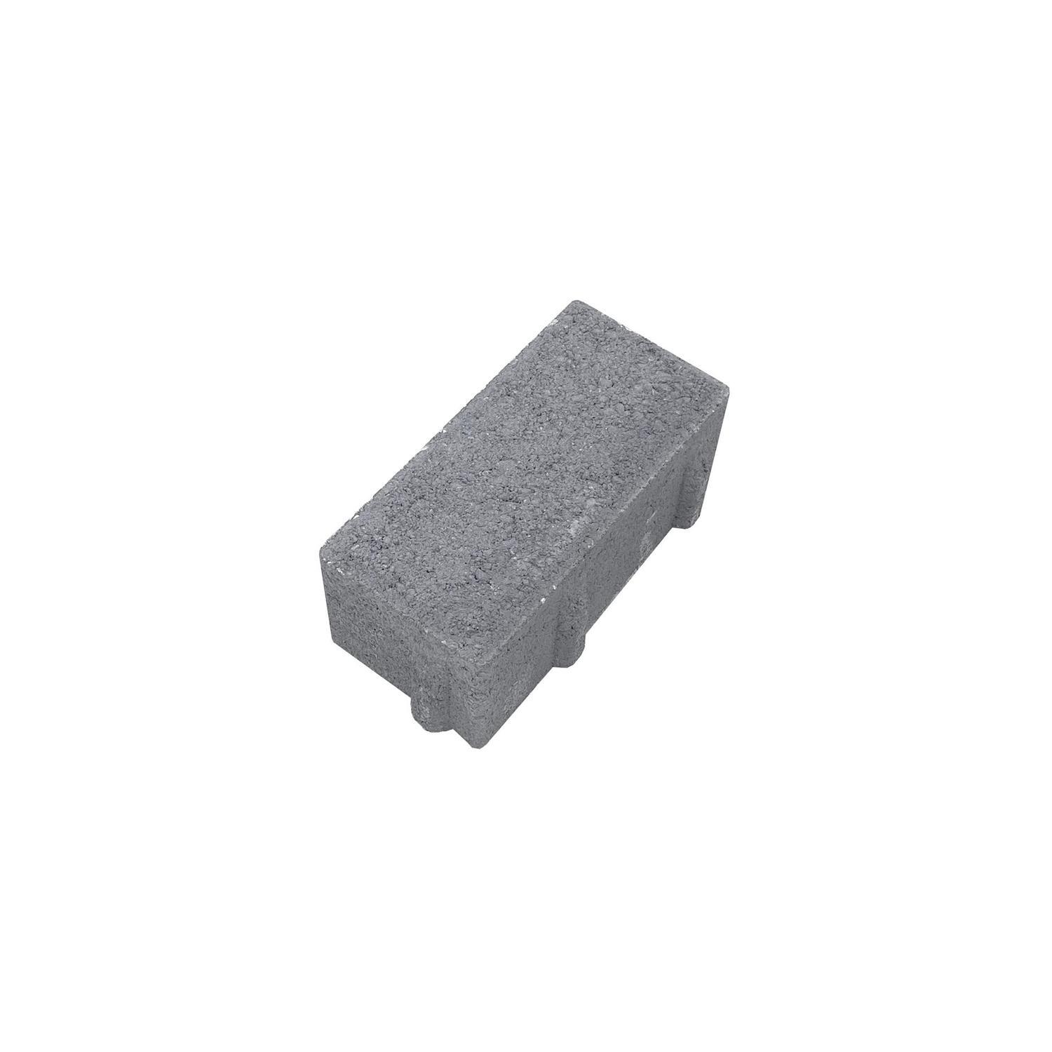 Concrete Paver L: 200mm, W: 100mm, D: 80mm Charcoal