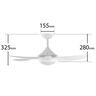 Ceiling Fan with LED light