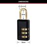 Combination Luggage Padlock