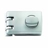 Deadlock 60mm Satin Chrome Pearl