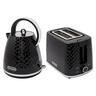 Kettle and Toaster Twin Pack 2 Slice/2000W Diamond Black