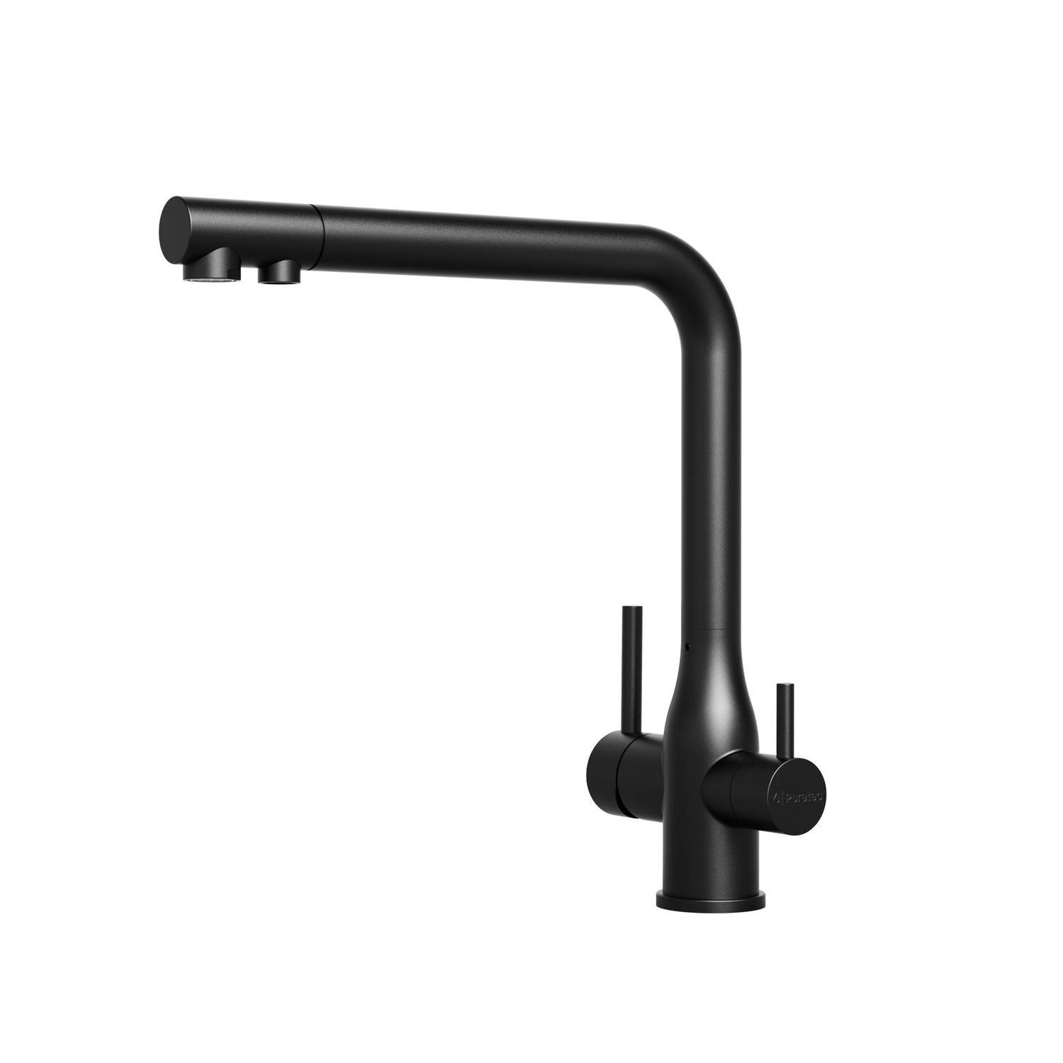 Elite 3-In-1 Water Filter Sink Mixer  Black