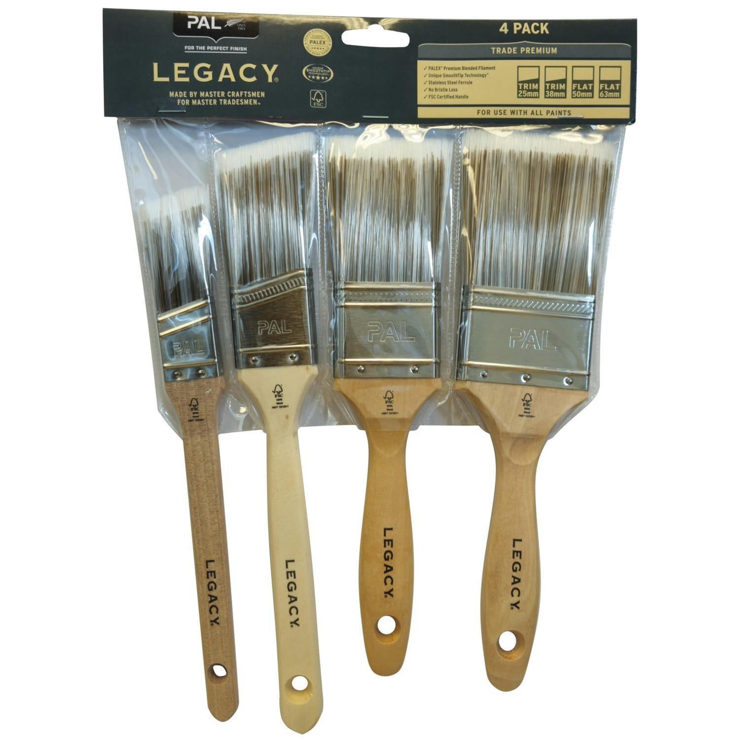 4 Piece Brush Set 25a/38a/50/63mm