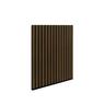 Sonik SlatWall Panel 3x.6m Smoked Oak