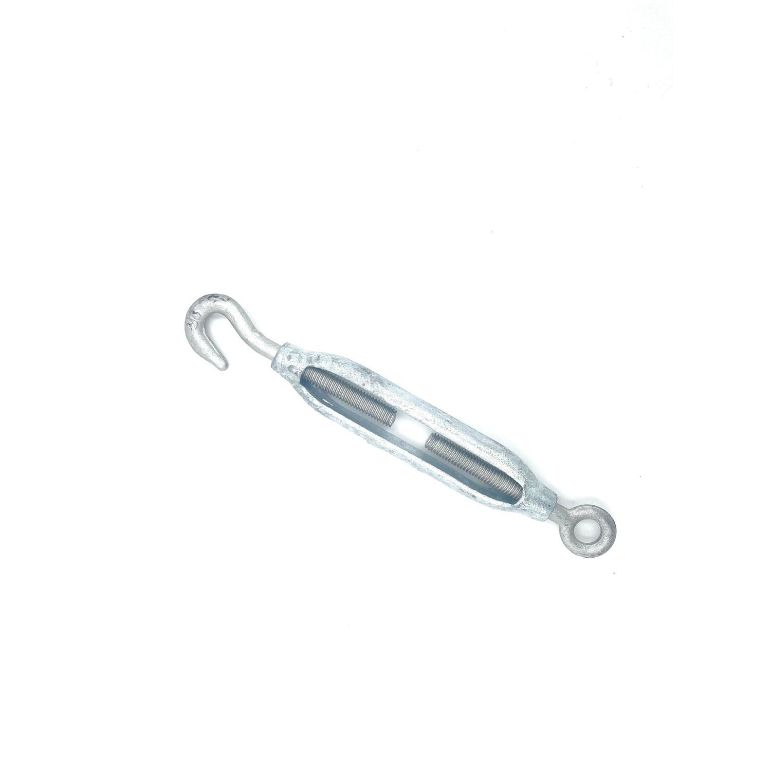 Turnbuckle Hook/Eye 8mm Galvanised
