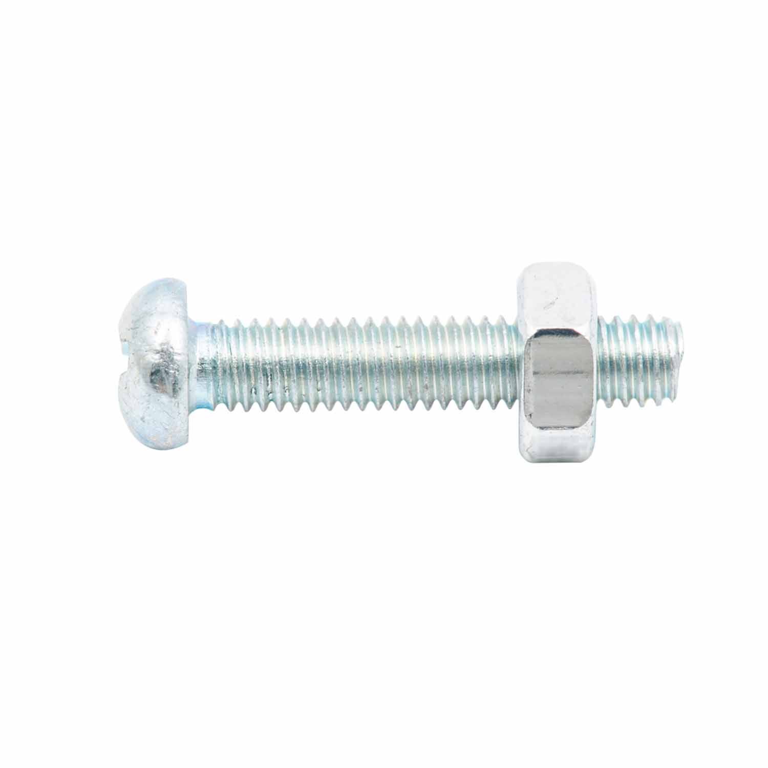 Round Head Bolt & Nut