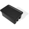 Works Caddy with Tray Lid Black
