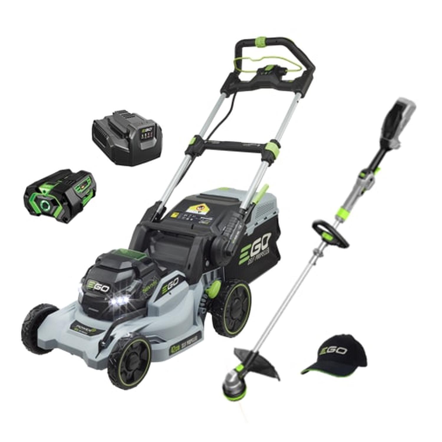 56V 42cm Push Mower KIT + 35cm Line Trimmer SKIN