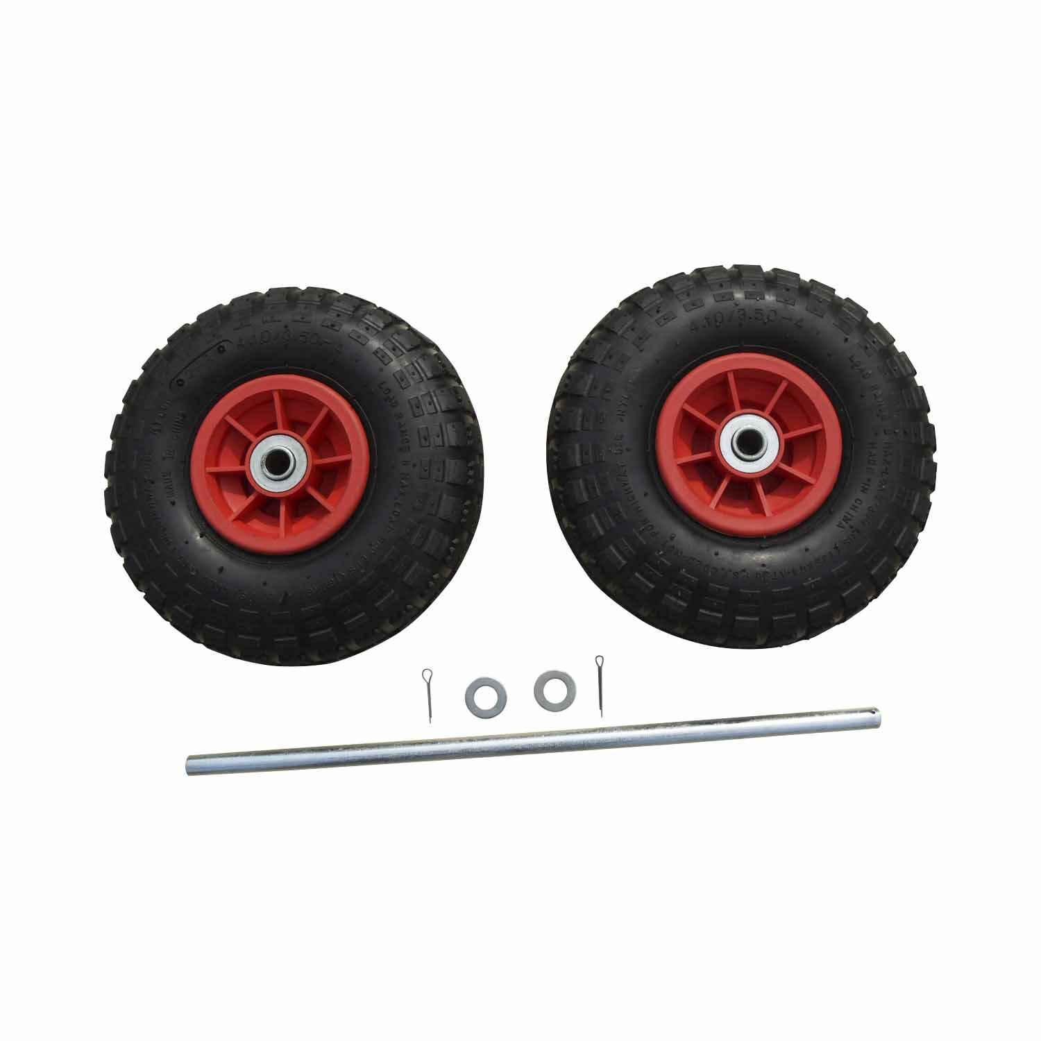 Pneumatic Wheel Set