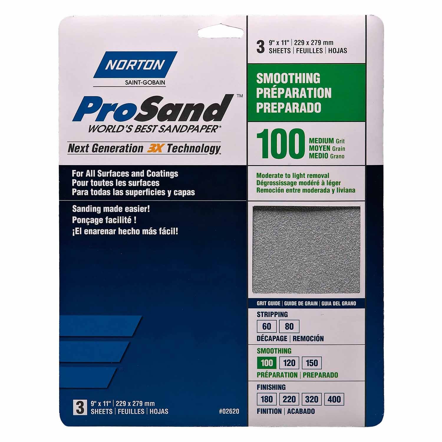 Premium Sand Paper sheet 100 Grit