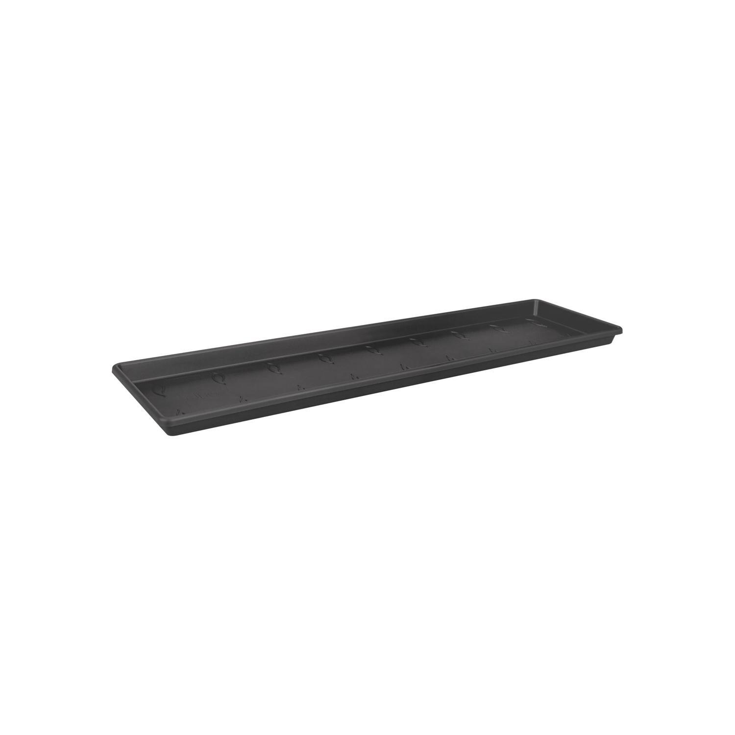 Plastic Green Basics Trough Saucer