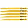 Reciprocating Saw Blades 6TPI Pack of 5