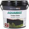 AQUAMAX Timber Stain Water Based Linseed Oil 4L Volcanic Red Volcanic Red AQUAMAX Timber Stain Water Based Linseed Oil 4L Volcanic Red Volcanic Red