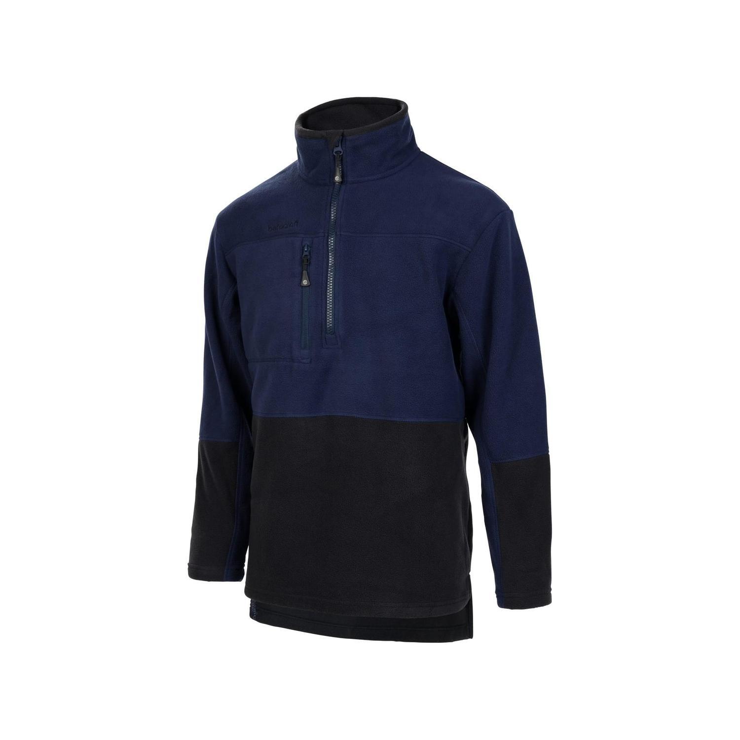 Halfzip Fleece Top S Dark Navy