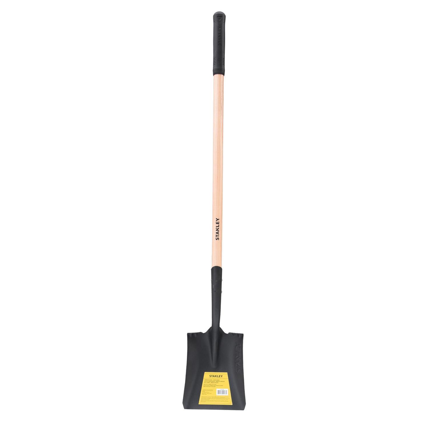 Carbon Steel Long-Handle Square Mouth Shovel