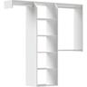Customisable Wardrobe (Medium) 1600-1800 mm Arctic White