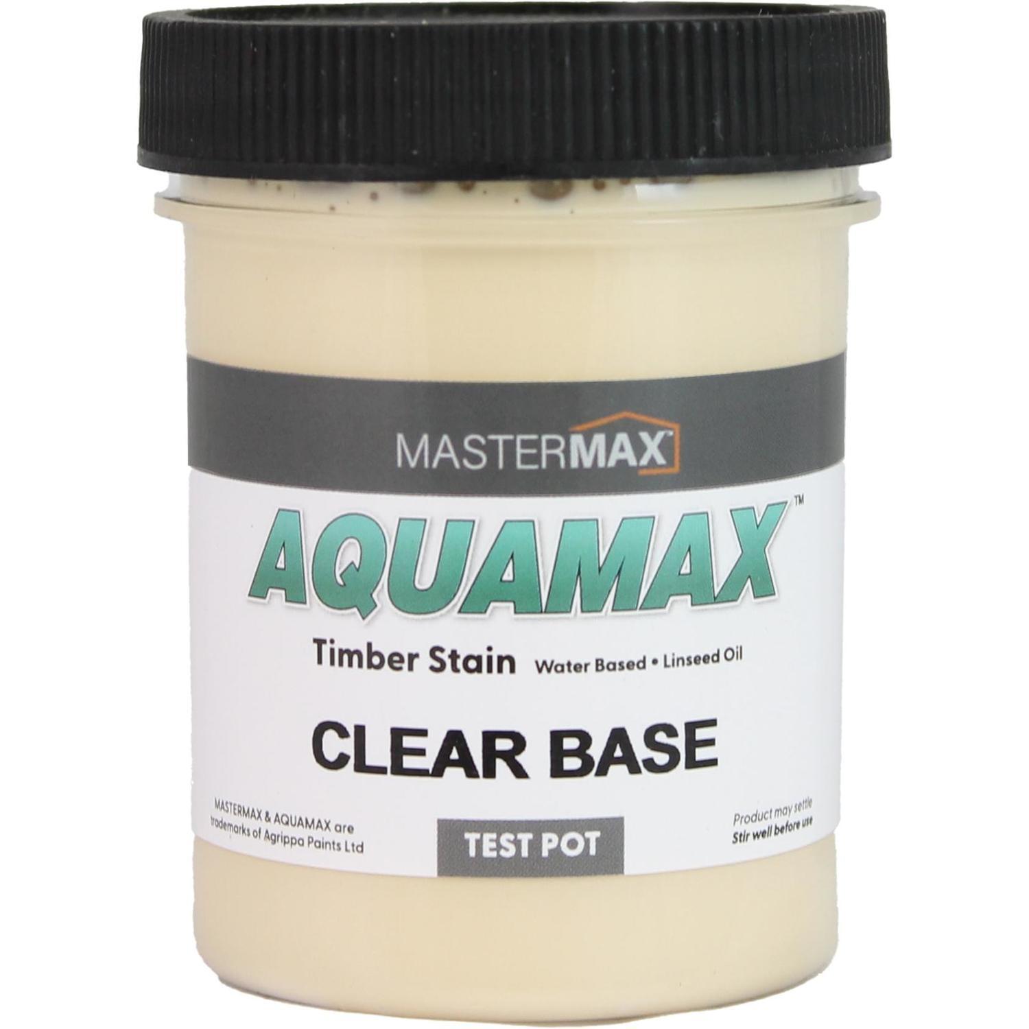 Timber Stain Water Based Linseed Oil Test Pot 125ml Clear Base