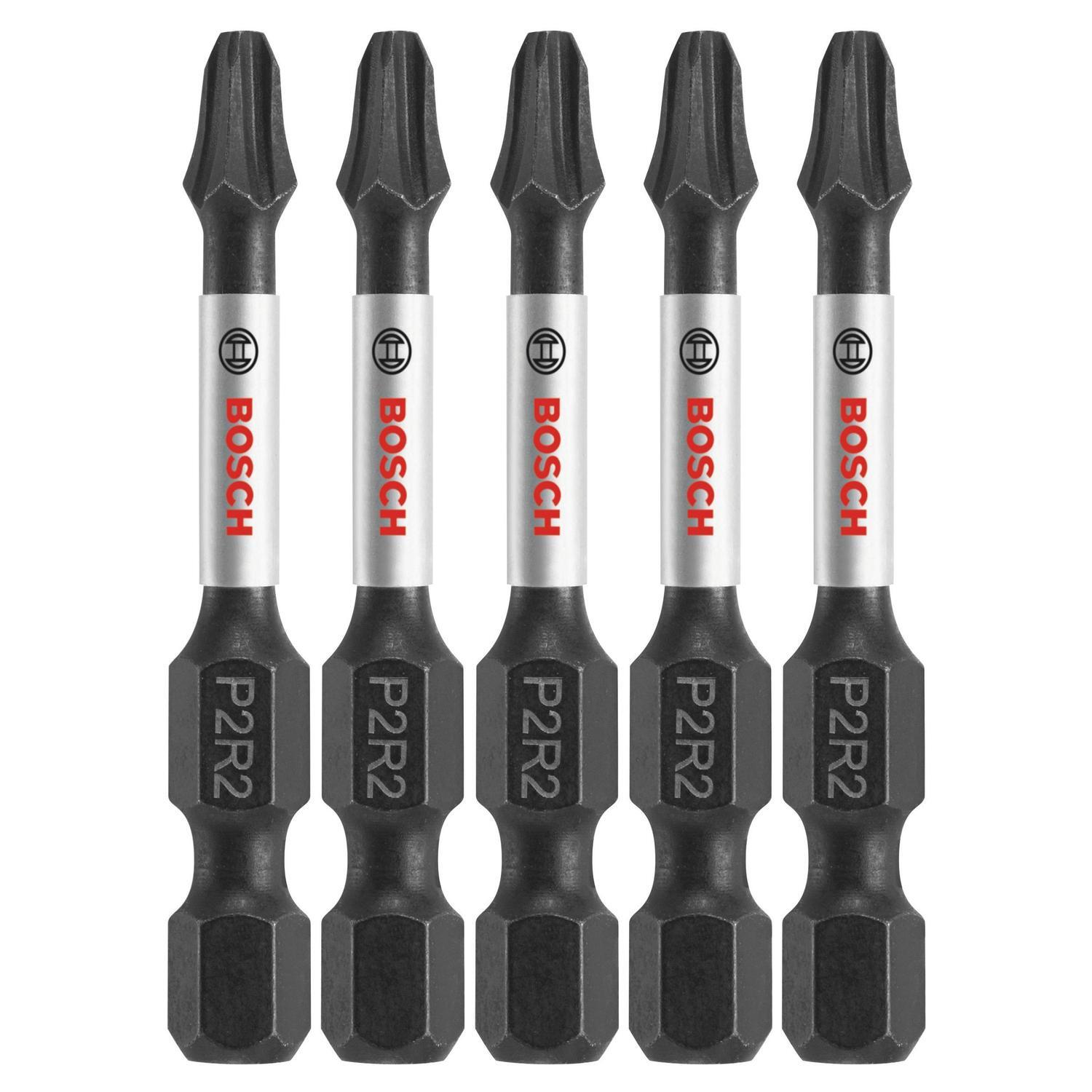 Impact Tough Phillips/Square Screwdriver Bits