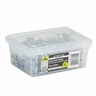 Heavy Duty Metal Screws 10g x 25mm Pack of 250 Galvanised