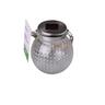 Solar Glass Jar 10.5 x 12 Warm White