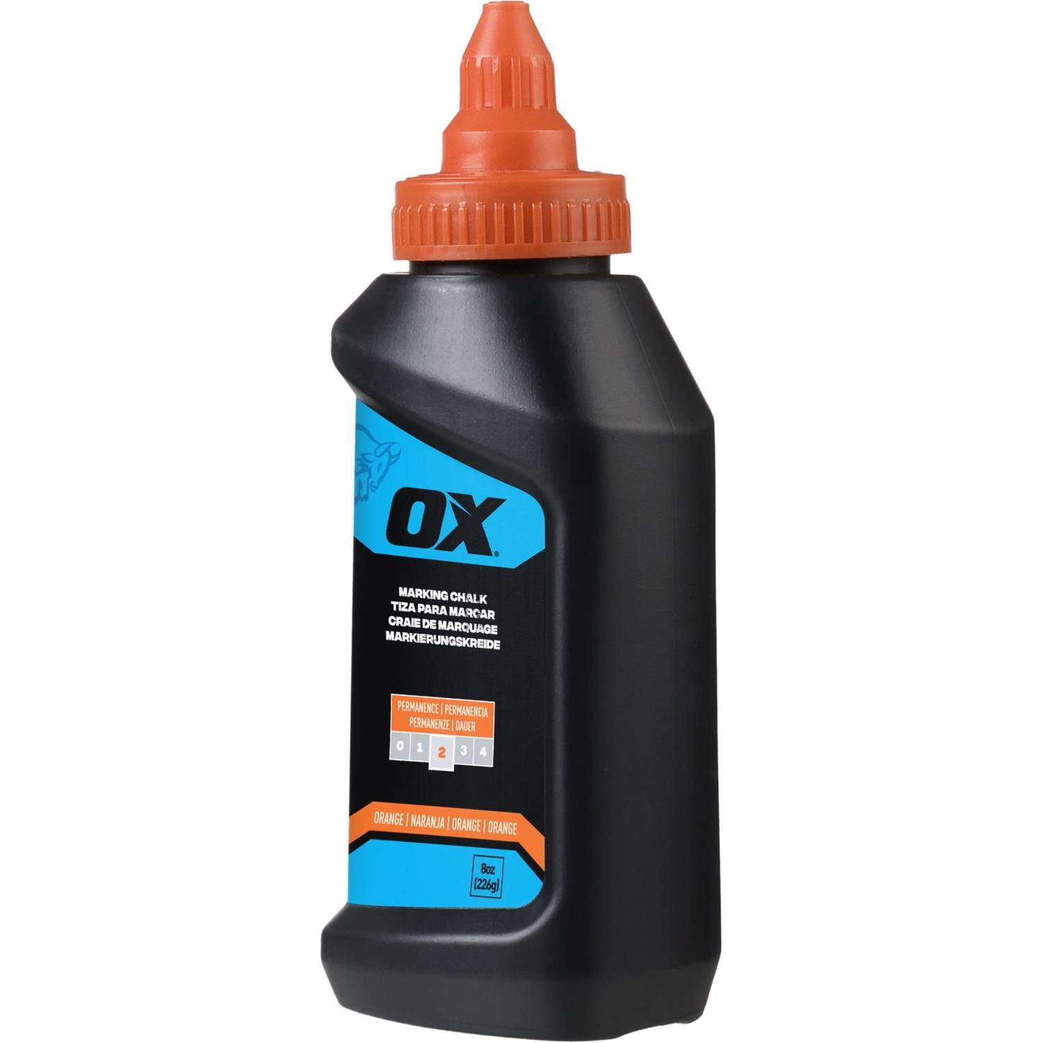 Hi-Vis Orange Marking Chalk - 8Oz