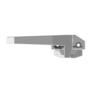 Window Handle Wedgeless Low Profile Left Hand  Silver Pearl