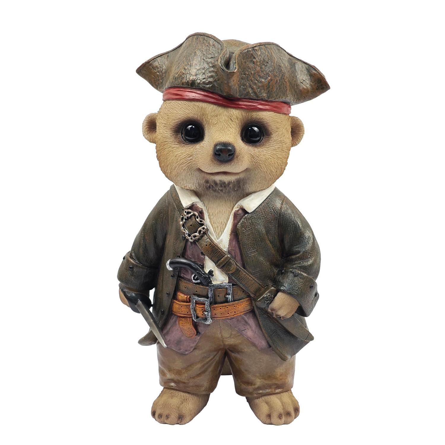 Meerkat Pirate Decor