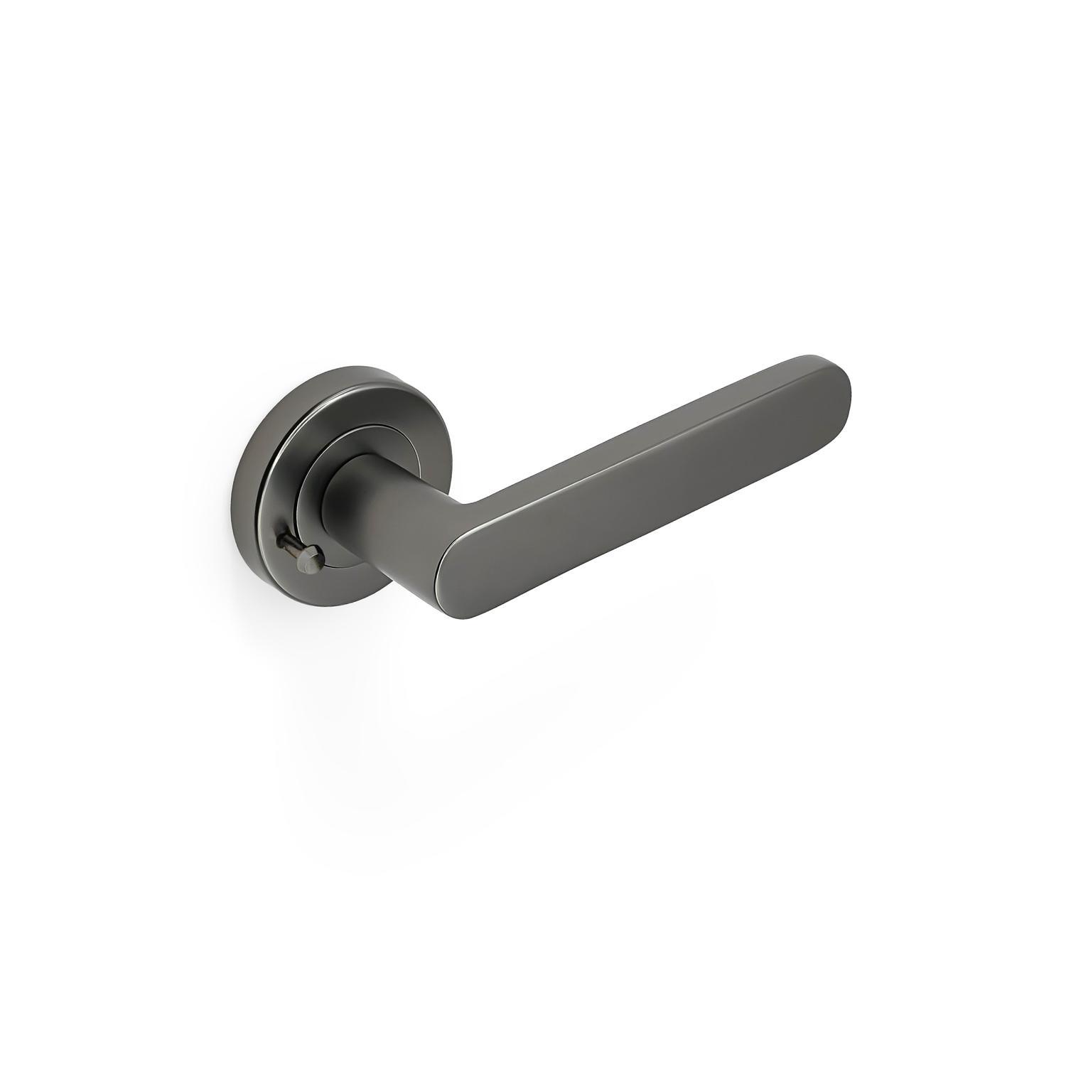 FIGO PRIVACY SET SATIN GRAPHITE FINISH