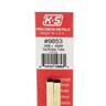 Square Brass Tube 5X5mmx300mm, pack of 2