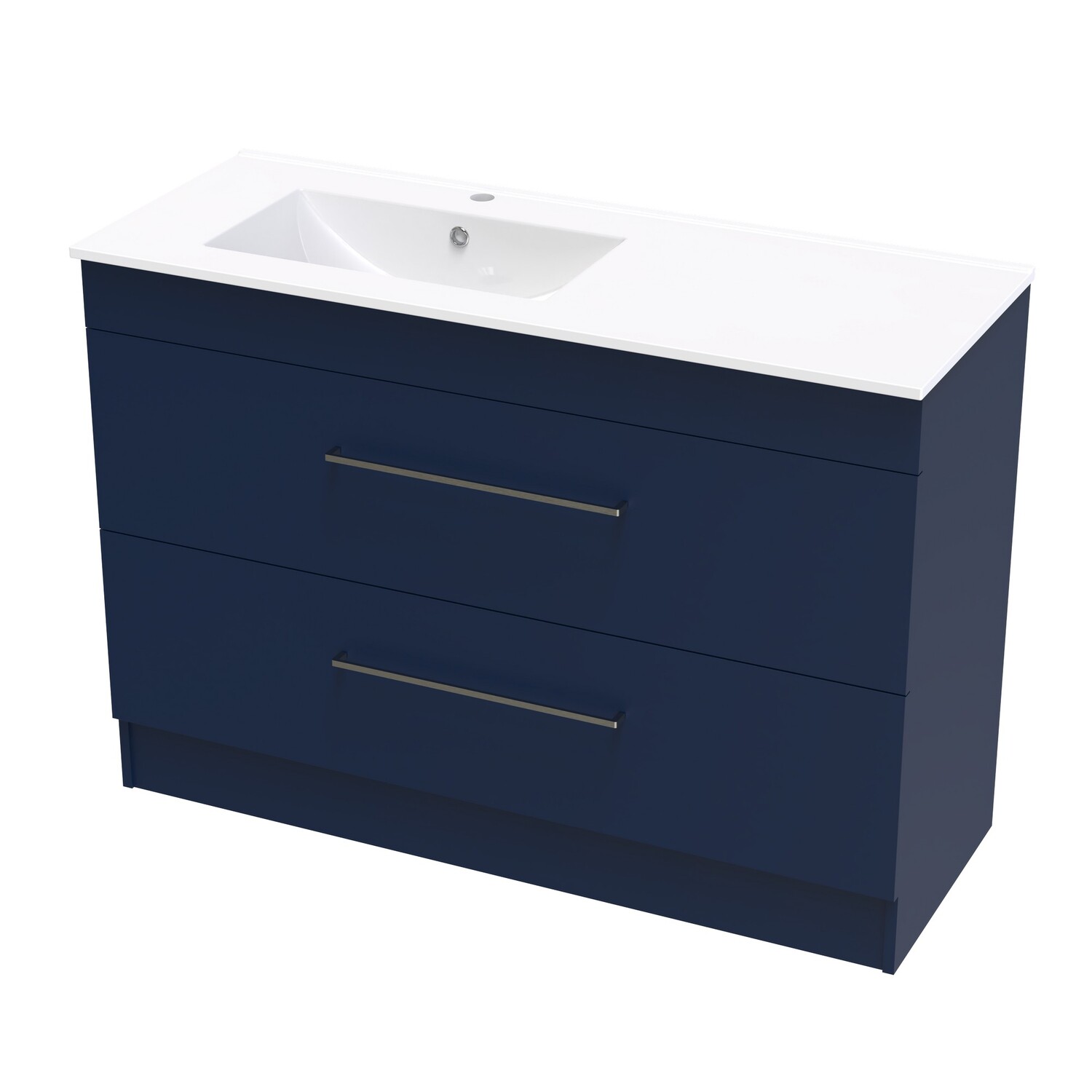 Cashmere Valley 1200 Left Hand Double Drawer Floor Colour