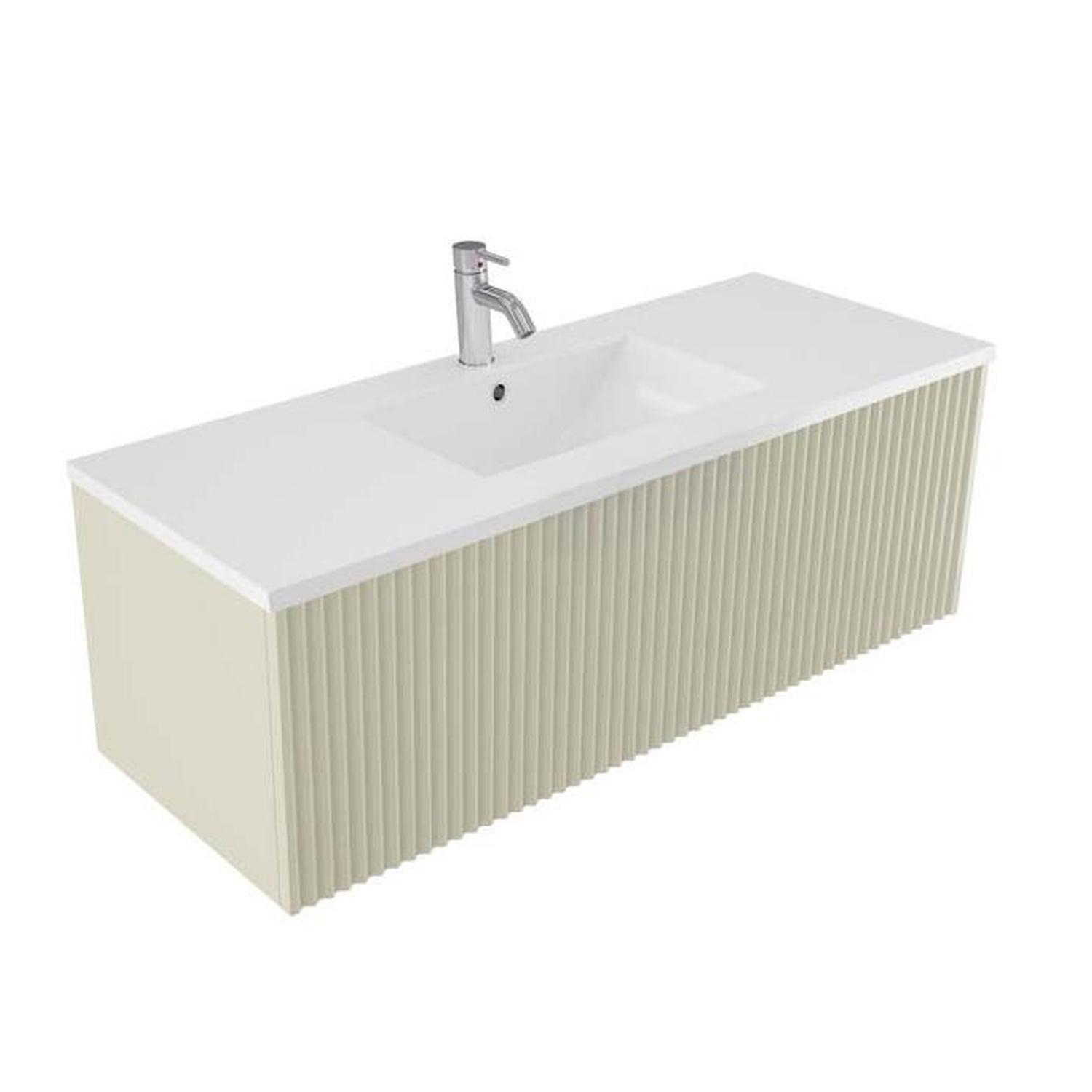 Wave Wall Hung Vanity 1200mm Sabbia